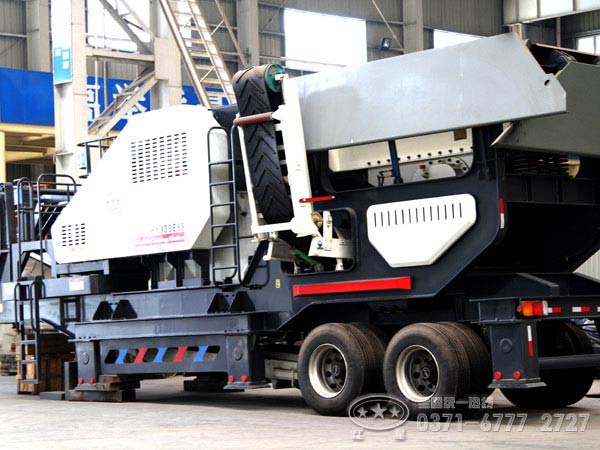 移動(dòng)破碎站一站式開采螢石礦