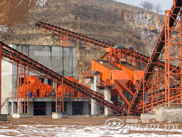 采石場破碎生產線 采石場破碎生產線