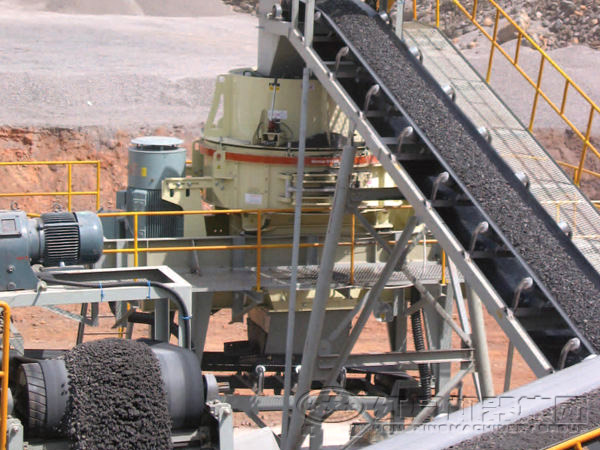 河卵石制砂設備生產(chǎn)線