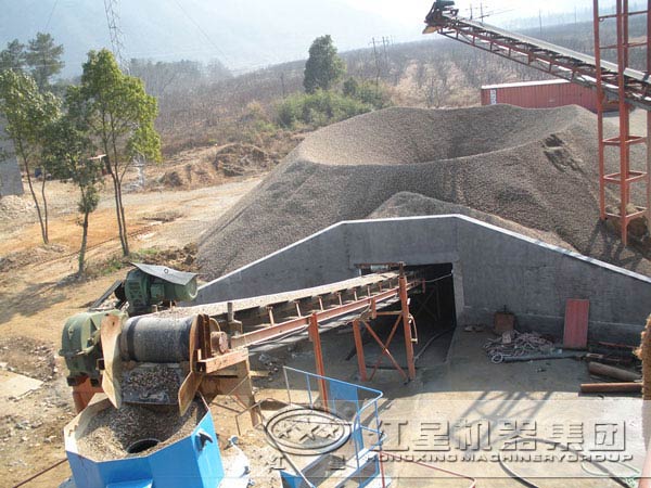 高鐵專用砂石骨料生產設備現場 高鐵專用砂石骨料生產設備現場