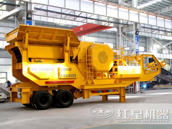 新型輪胎式移動破碎站市場售價多少錢一臺？