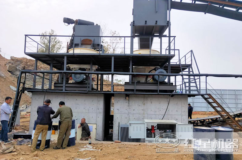 福建客戶現場(圓錐破) 福建客戶現場(圓錐破)