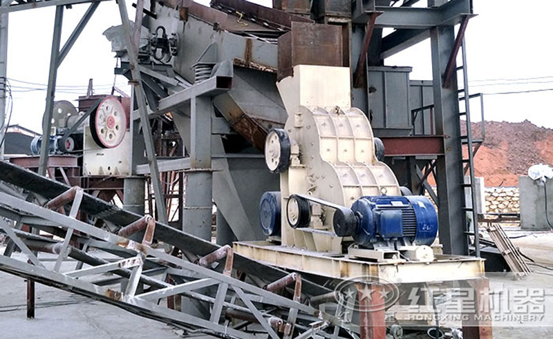 磚廠雙級粉碎機工作現場圖片 磚廠雙級粉碎機工作現場圖片