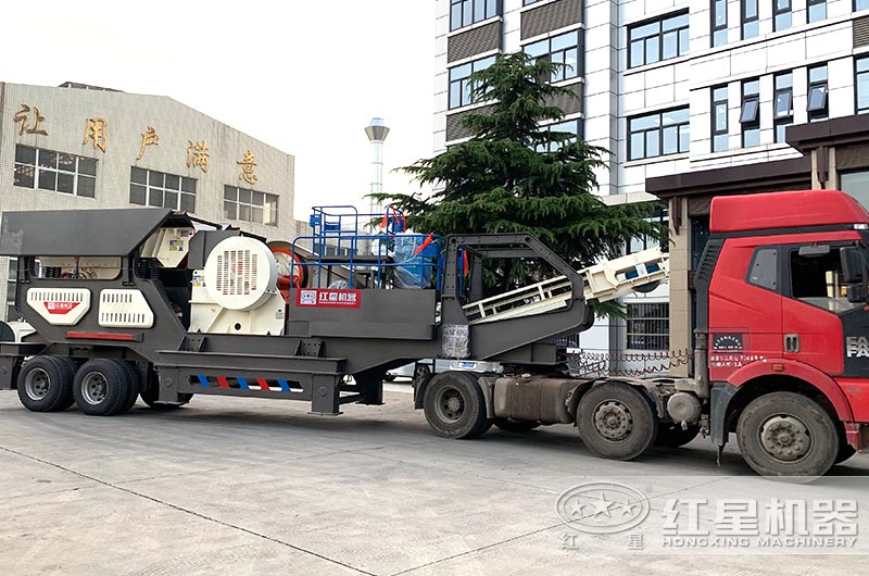 移動式建筑垃圾破碎機圖片 移動式建筑垃圾破碎機圖片