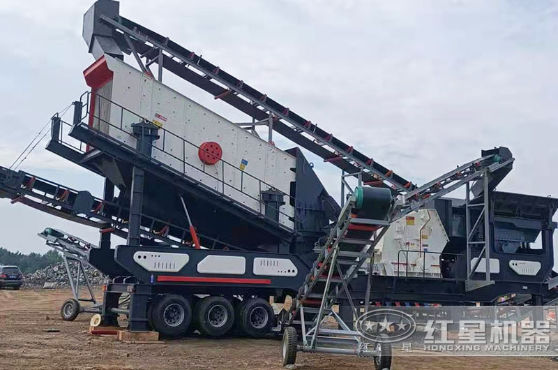 移動破碎機工作現場圖片 移動破碎機工作現場圖片