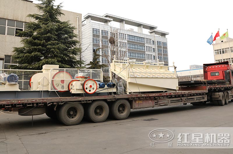 設備裝車發貨現場