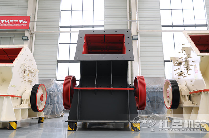 大口徑重錘破碎機價格是多少？（大石頭變成小石頭顆粒）