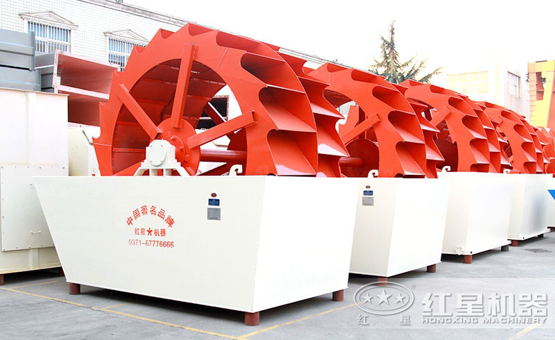 清洗機制砂的雙輪洗砂機