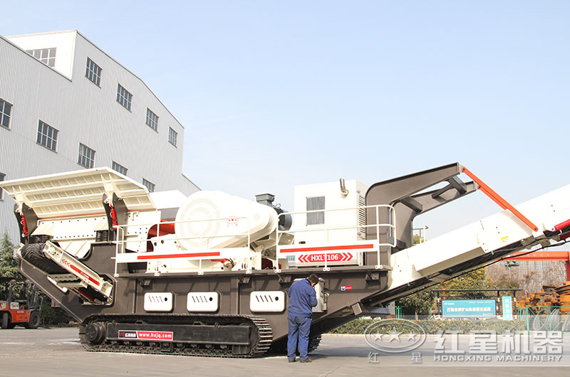 河南哪里有履帶移動破石機賣？有沒有現場視頻