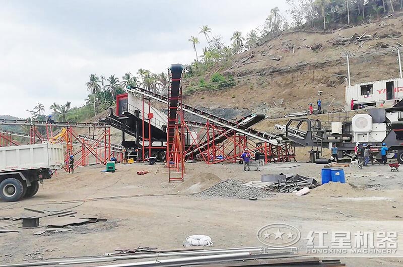 石子、沙子廠打石頭設備投入成本是多少錢