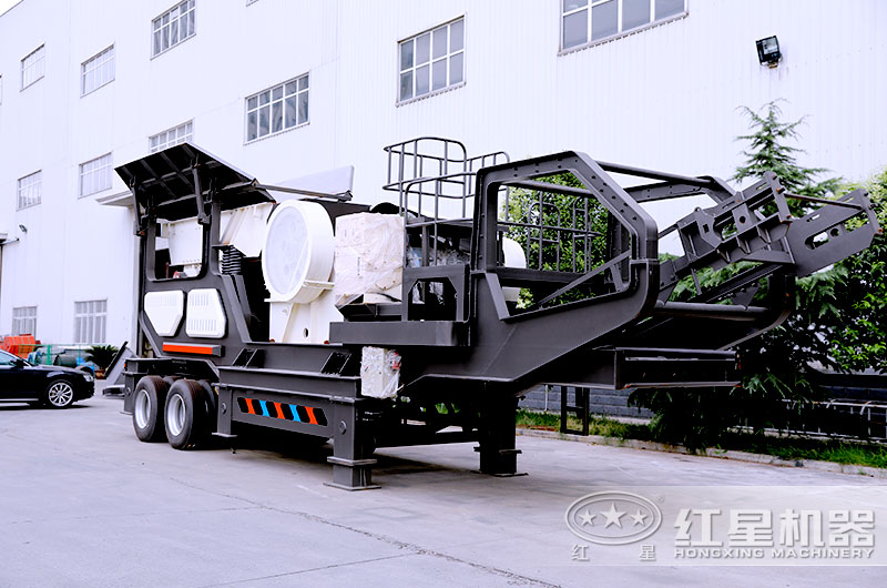 處理建筑垃圾的頭破設(shè)備移動(dòng)顎式破碎機(jī)