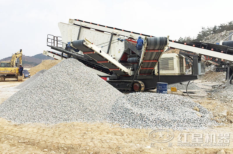 流動打石子機(jī)生產(chǎn)現(xiàn)場