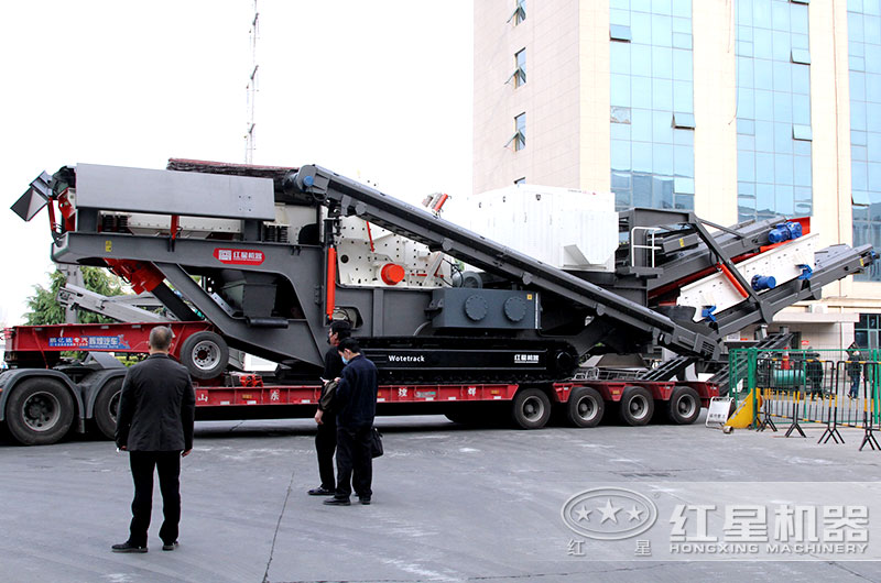 履帶式砂石粉碎機全力出擊，碎石效果驚人，報價是多少？